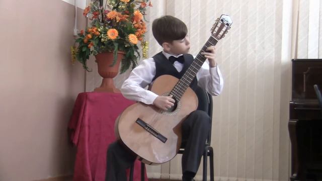 Исаков Руслан 10 лет М. Каркасси Андантино г.Саратов