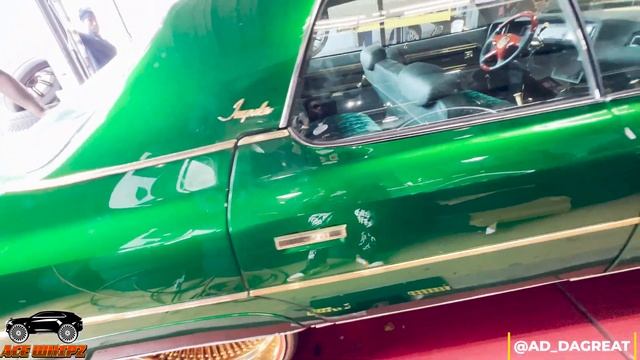 Pompano Legend Sim1s 4-Door 71 Donk Impala on Gold 24s Daytons Super Clean TOP5
