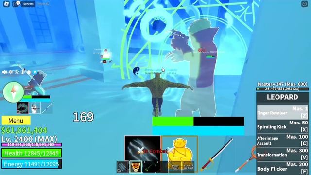 How To Do The Leopard T-Pose Glitch (Trolling) | Blox Fruits Update 17 Part 3