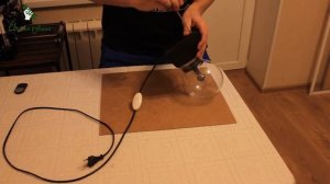 Плазменный шар - светильник с молниями