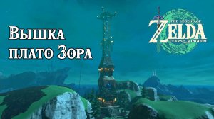 8 - Вышка плато Зора. The Legend of Zelda Tears of the Kingdom. Upland Zorana Skyview Tower.
