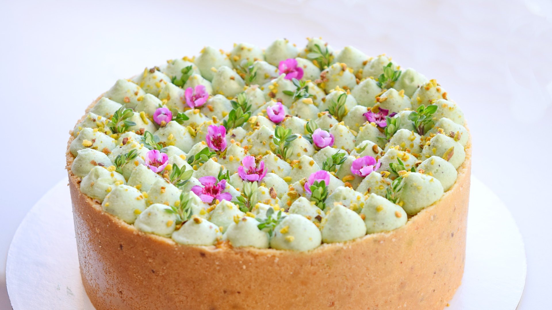 Pistachio Cake фисташковый пирог