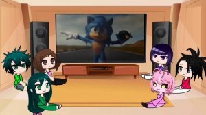 MHA/BNHA React to Sonic - Awake and alive