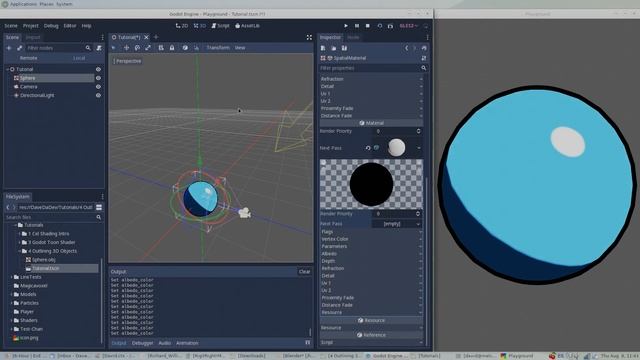 How to outline a 3D object in Godot | Game Dev Tutorial 4
