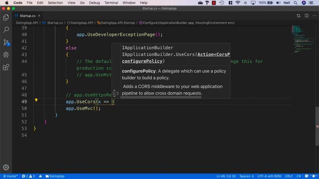 16  Adding CORS support to the API