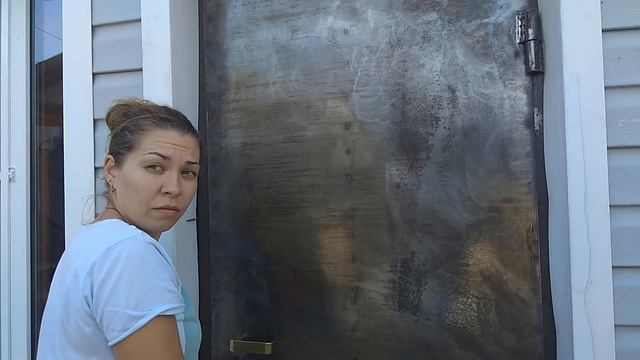 Влог.Установили железную дверь.11.08.18. смотреть онлайн
