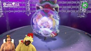 BOWSER FAN REACTS TO MARIO ODYSSEY ENDING/FINALE [Super Mario Odyssey] [Gameplay]