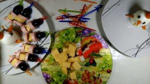 ДЕТСКИЕ КАНАПЕ на праздничный стол / КАНАПЕ НА ШПАЖКАХ / ЗАКУСКА на ПРАЗДНИЧНЫЙ СТОЛ
