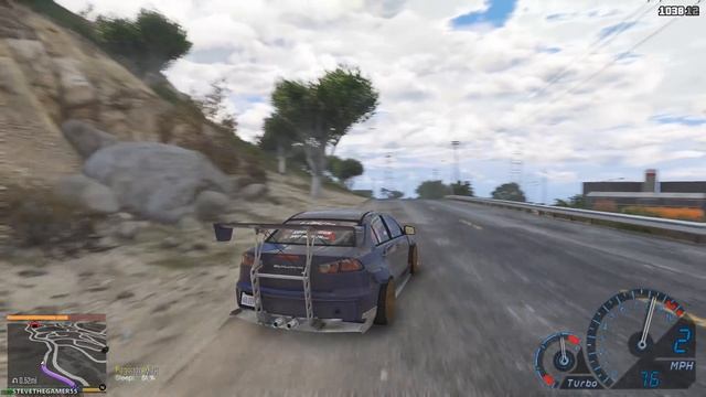 GTA 5 REAL LIFE MOD #506 Mitsubishi Lancer Evo X - AeroX Widebody Concept !!! (GTA 5 REAL LIFE MODS смотреть онлайн