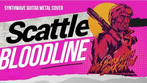 Scattle - Bloodline (Synthwave Guitar Metal Cover)