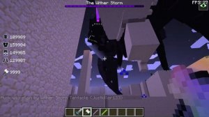 Minecraft:engender mod Wither storm