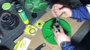 Ремонт вариатора вентилятора John Deere 8430.
