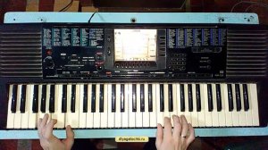 Видеоурок на синтезаторе Кино Кукушка