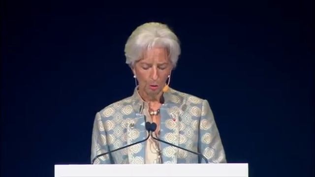 Christine Lagarde , speeches about the future of money, and benefits of digital currency