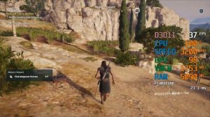 GeForce GT 1030 -- AMD Athlon 200GE -- Assassin's Creed AC Odyssey FPS Test 756p