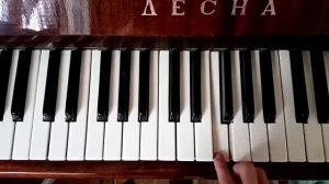 Как быстро научиться играть песню "Два весёлых гуся" на пианино