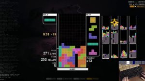 Dominating the Tetris Battle Royale