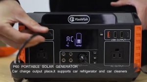 Flashfish P60 portable power station