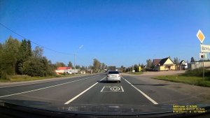 Трасса М10 из Петербурга в Москву, август 2023