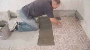 Способ СКОРОСТНОЙ укладки плитки на пол 2
