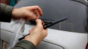 Nissan JUKE 1,6 Ниссан Жук 2011 года Замена заднего дворника