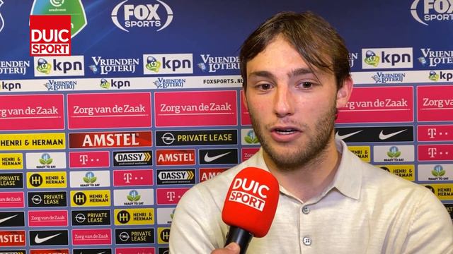 Joris van Overeem na afloop van FC Utrecht - PSV смотреть онлайн