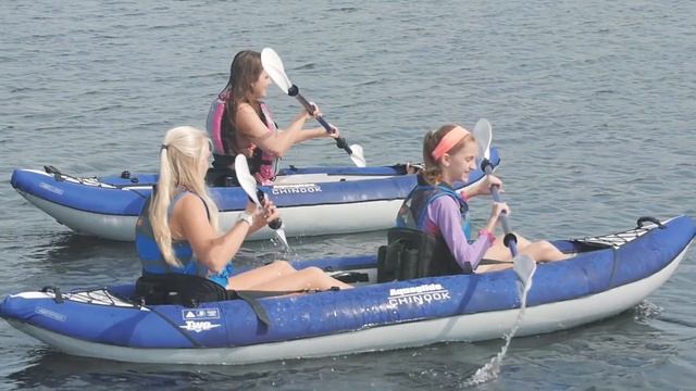 AQUAGLIDE Chinook Series Inflatable Kayaks смотреть онлайн