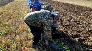 Осенняя вспашка  | Двухкорпусным плугам | МОТОБЛОК МТЗ БЕЛАРУС