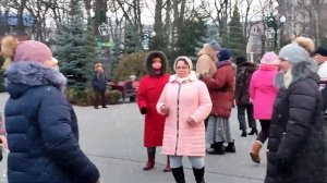 КИЦЯ!???/ТАНЦЫ В ПАРКЕ ГОРЬКОГО ХАРЬКОВ ДЕКАБРЬ 2021