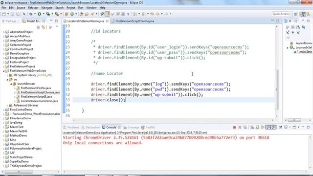 Selenium WebDriver | Part13 | How to Locate elements? | Selenium Locators Demo