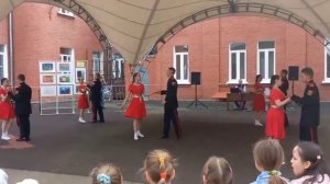 «Случайный вальс» в Тимирязевском парке танцует Танцевальный коллектив "Кадетские традиции"