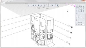 Проектирование коттеджа в системе Renga Architecture. Шаг 4. Мансардный этаж