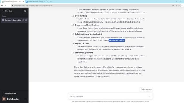 Chatgpt as a Design Tool for Parametric Design in Rhino 3D (Course) смотреть онлайн