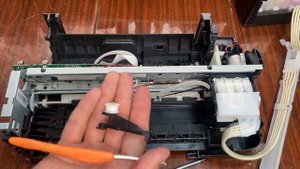 Как разобрать принтер Epson l132