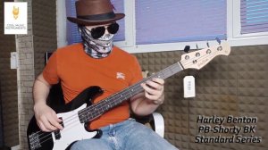 Демо звука Harley Benton PB-Shorty BK Standard Series на кавер песни CAFE OLVIDO