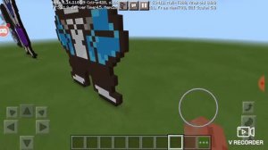 Персонажи андертейл в Майнкрафте!