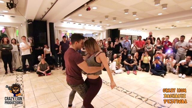 Pablo y Raquel [ Bachata Rosa - Juan Luis Guerra ] @ Crazy Lion BachaKiz Festival 2017 смотреть онлайн