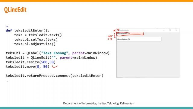 Python Basic #11 - Basic PyQt - Label sampai Tabel