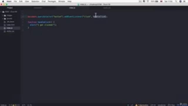 3 | Adding Event Listeners to a Button – смотреть онлайн видео от Уроки ...