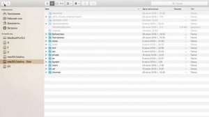 Структура файлов macOS Catalina 10.15.Вектор на Linux