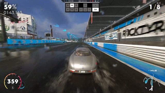 The Crew 2 - 澤西賽道 # TC ( Mercedes Benz 300 SLR Uhlenhaut Coupe W196 ) смотреть онлайн