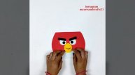 Angry Birds Basket | diy flower basket craft ideas | easy paper crafts | diy home decor
