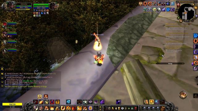 SO MANY FLAMESTRIKES! Our build so far! Ascension League 3  - Classless WoW-