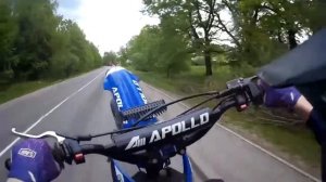 Стант на Питбайке Apollo 125