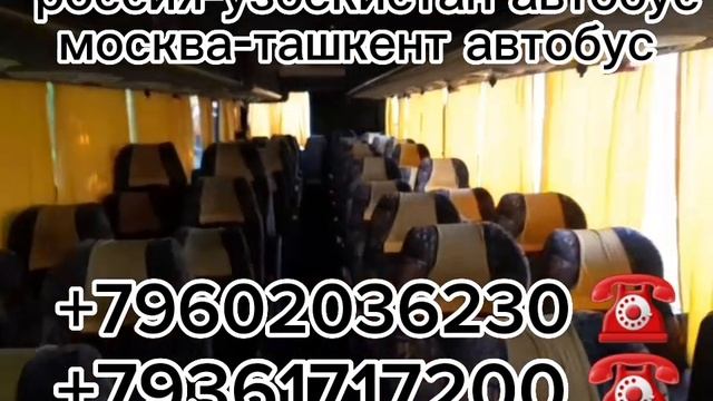 Россия_Узбекистан,автобус Москва_Ташкент,автобус Санкт-петербург_Ташкент,автобус