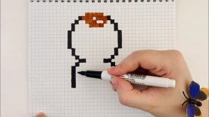 Как Рисовать ? Маленького Мальчика По Клеточкам ❤️ How To Draw A Little Boy pixel art