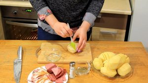 Как приготовить картофель вкусно! Картошка-гармошка в духовке