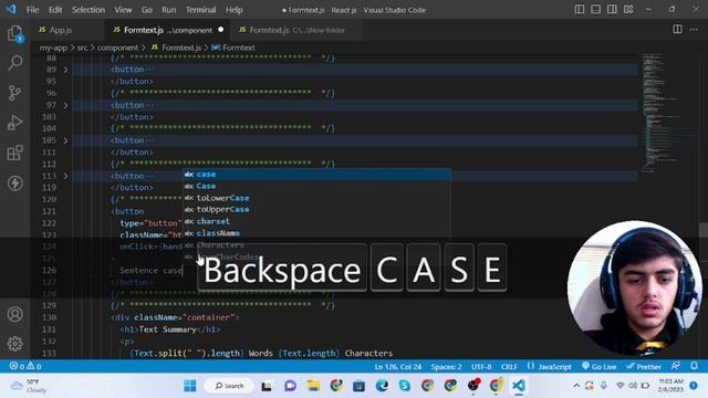 Adding More Logic toTextUtils React App || React Js Tutorial #ep15 #reactjs #waleedcodes