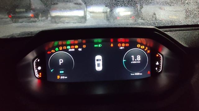 CHANGAN CS55 PLUS запуск в мороз. смотреть онлайн