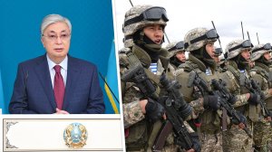 Президент Казахстана объявил повышение зарплат для военных